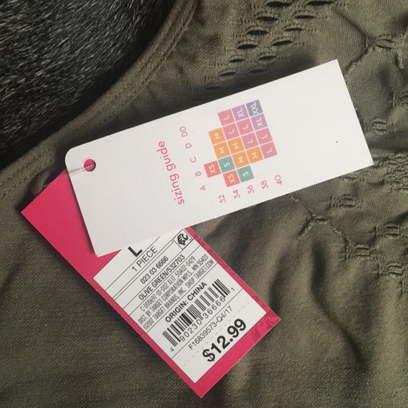 Olive Green Bralette - Picture 3 of 4